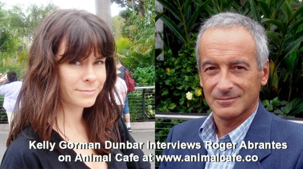 Kelly Gorman Dunbar and Roger Abrantes at Animal Cafe.